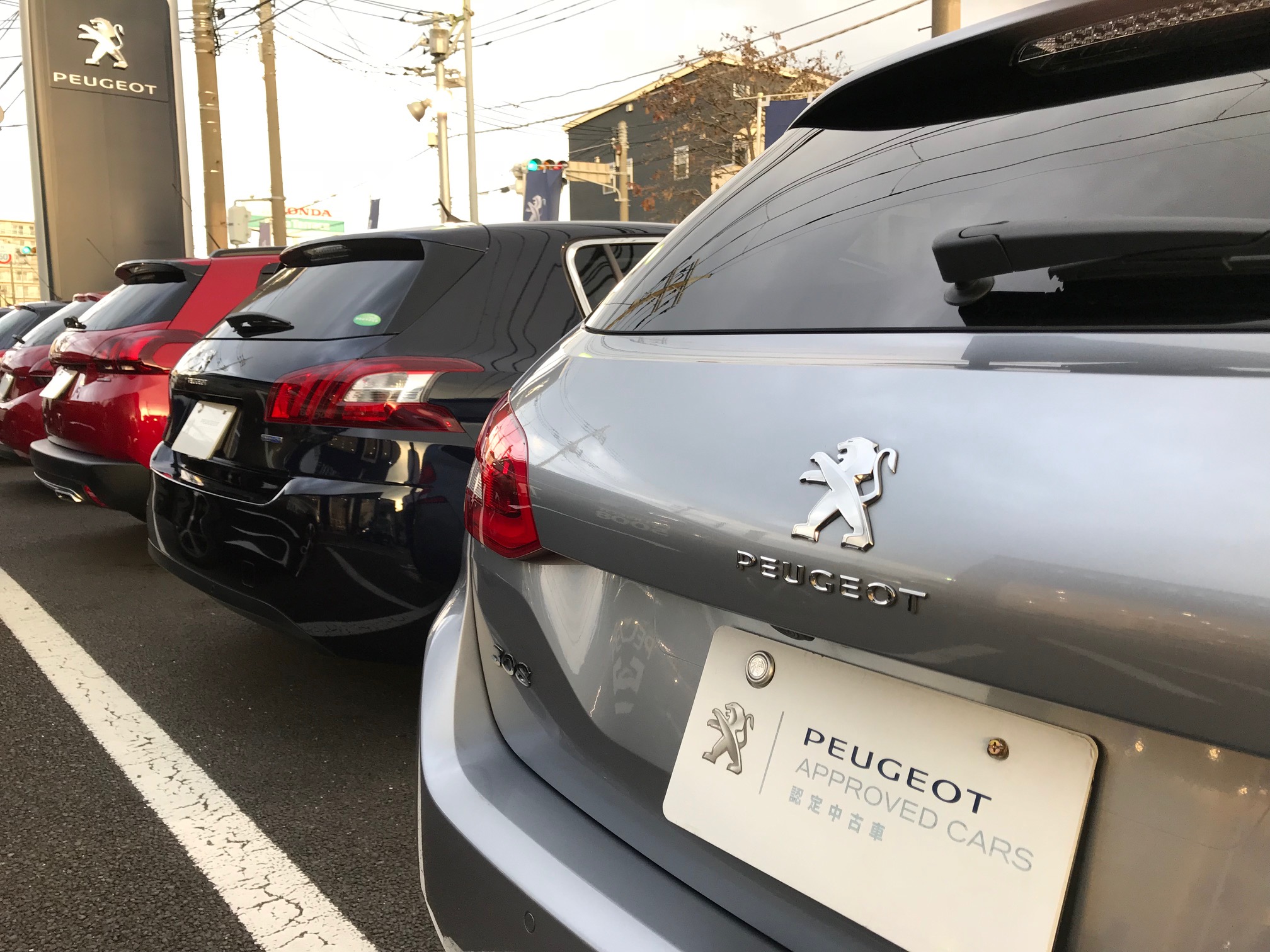 高年式の認定中古車
