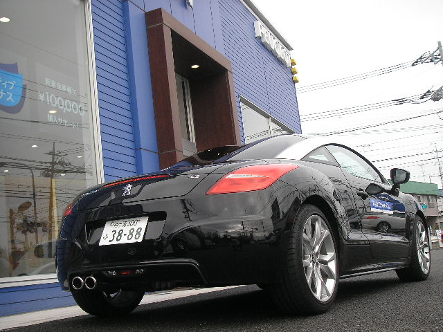 RCZ 6MT 200PS　試乗車有ります！