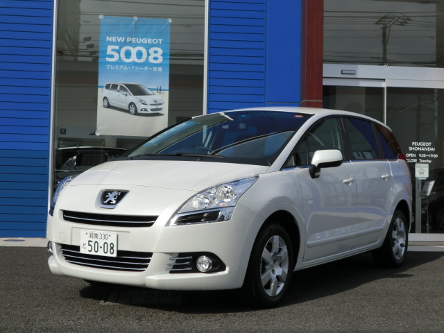 ５００８の試乗車登録完了です！
