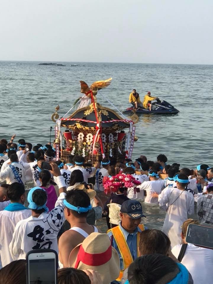 お祭り騒ぎな海の日！