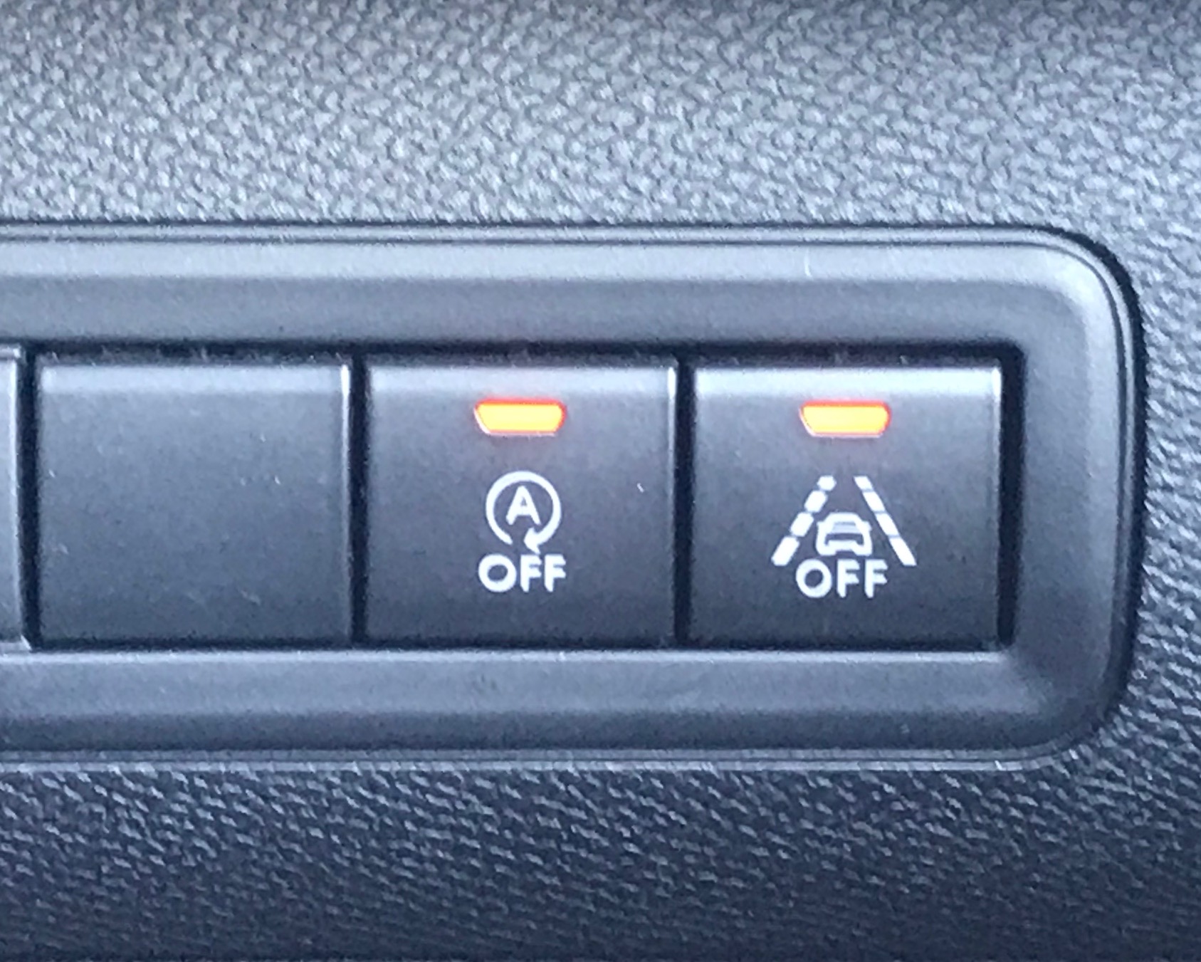 レーンキープの解除