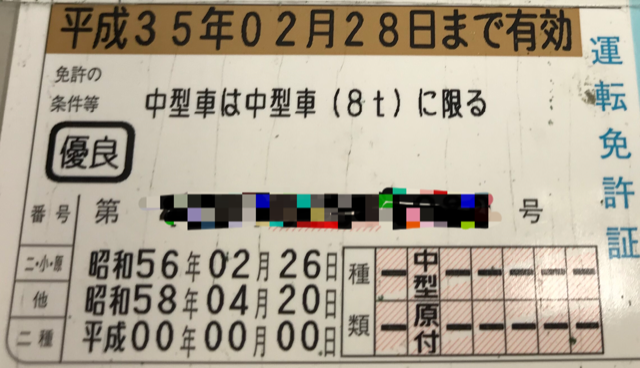 運転免許証