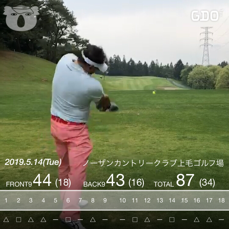 今年11回目のゴル活